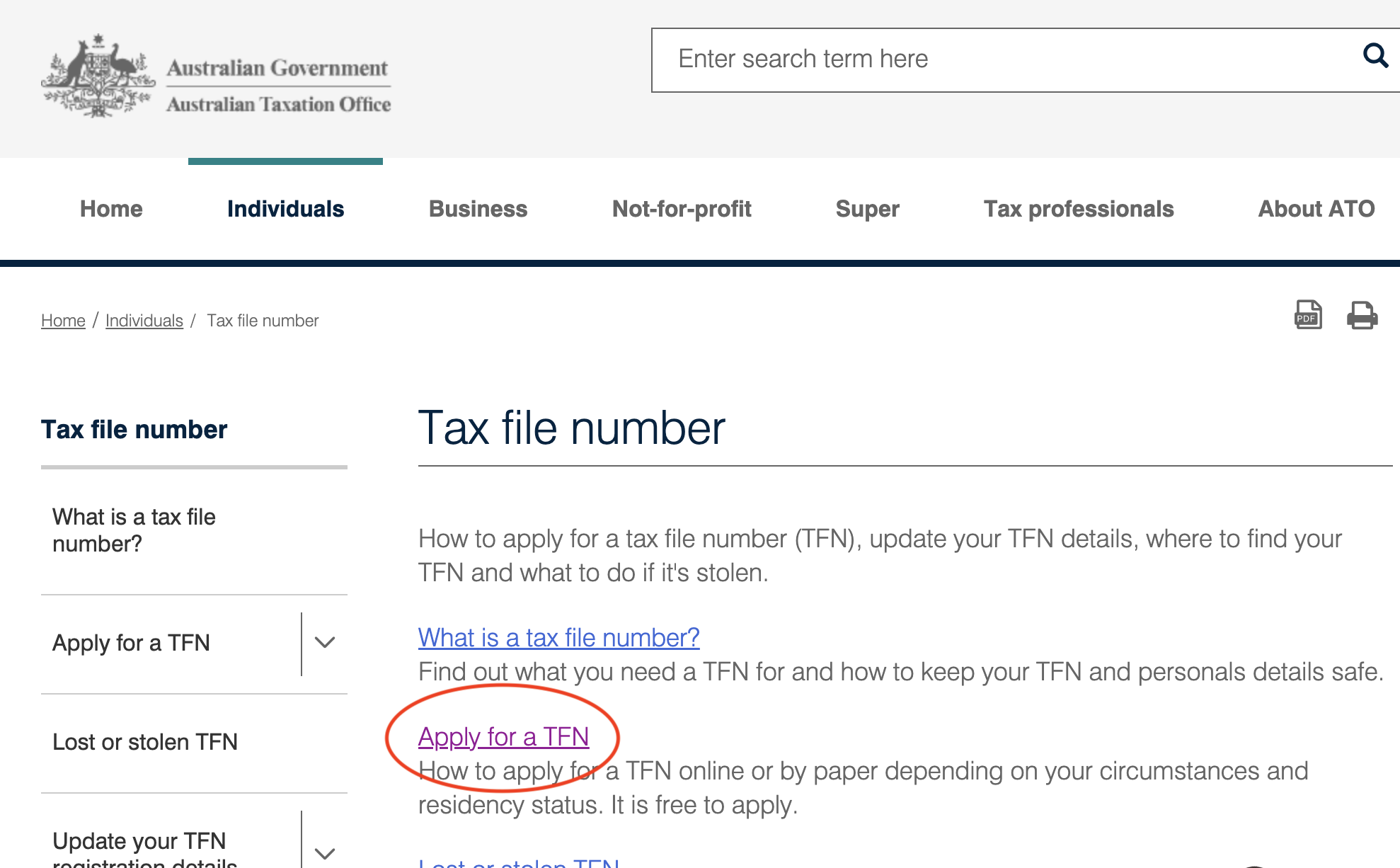 tax-file-number